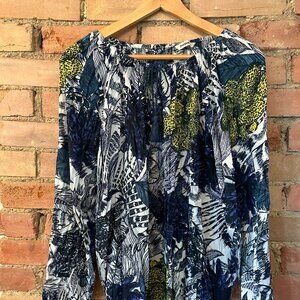 Desigual 100% Cotton Peasant Blouse — Romantic Boho Style